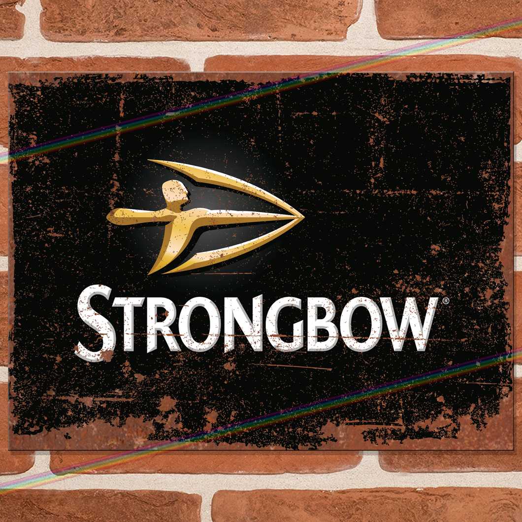STRONGBOW METAL SIGNS