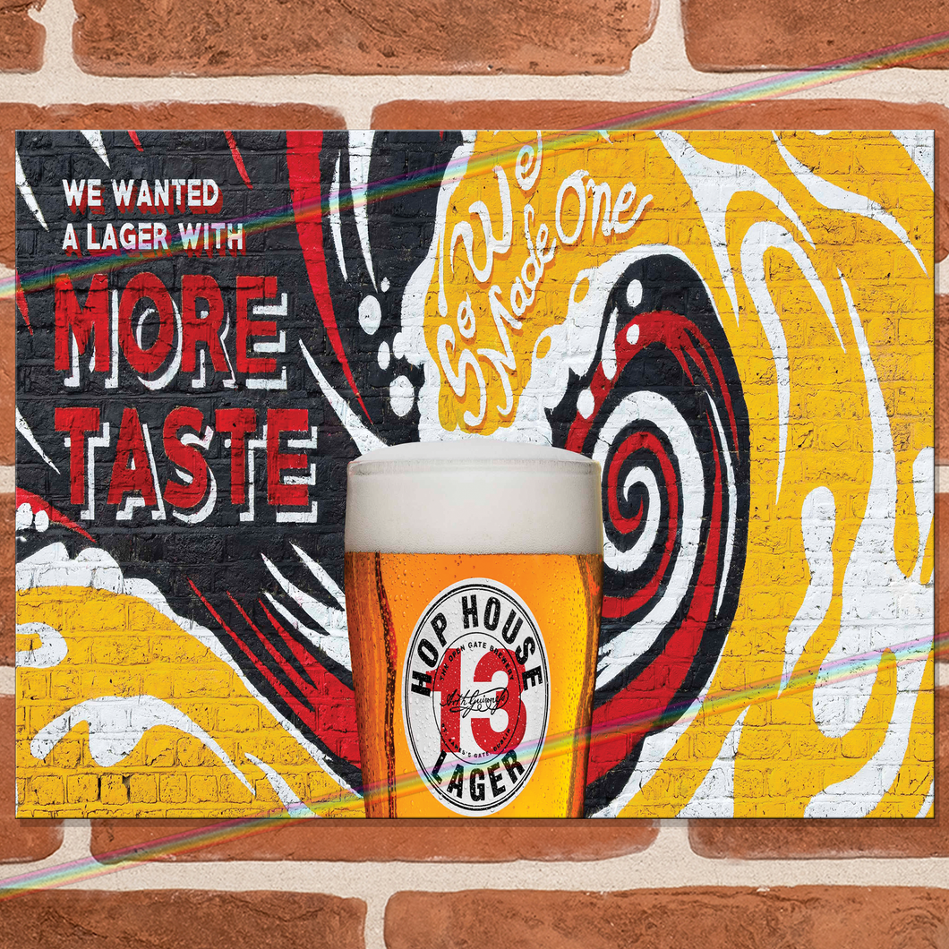 HOP HOUSE 13 METAL SIGNS