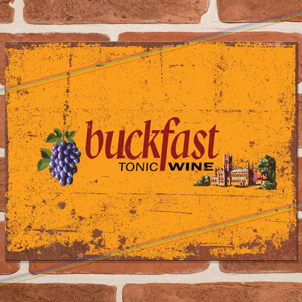 BUCKFAST METAL SIGNS