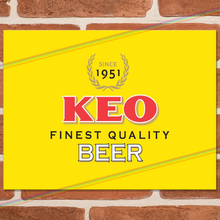 Load image into Gallery viewer, KEO METAL SIGNS
