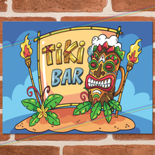 Load image into Gallery viewer, TIKI BAR (ISLAND) METAL SIGNS
