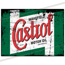 Load image into Gallery viewer, CASTROL MOTOR OIL METAL SIGNS
