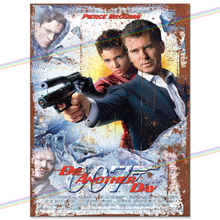 Load image into Gallery viewer, JAMES BOND 007 DIE ANOTHER DAY MOVIE METAL SIGNS
