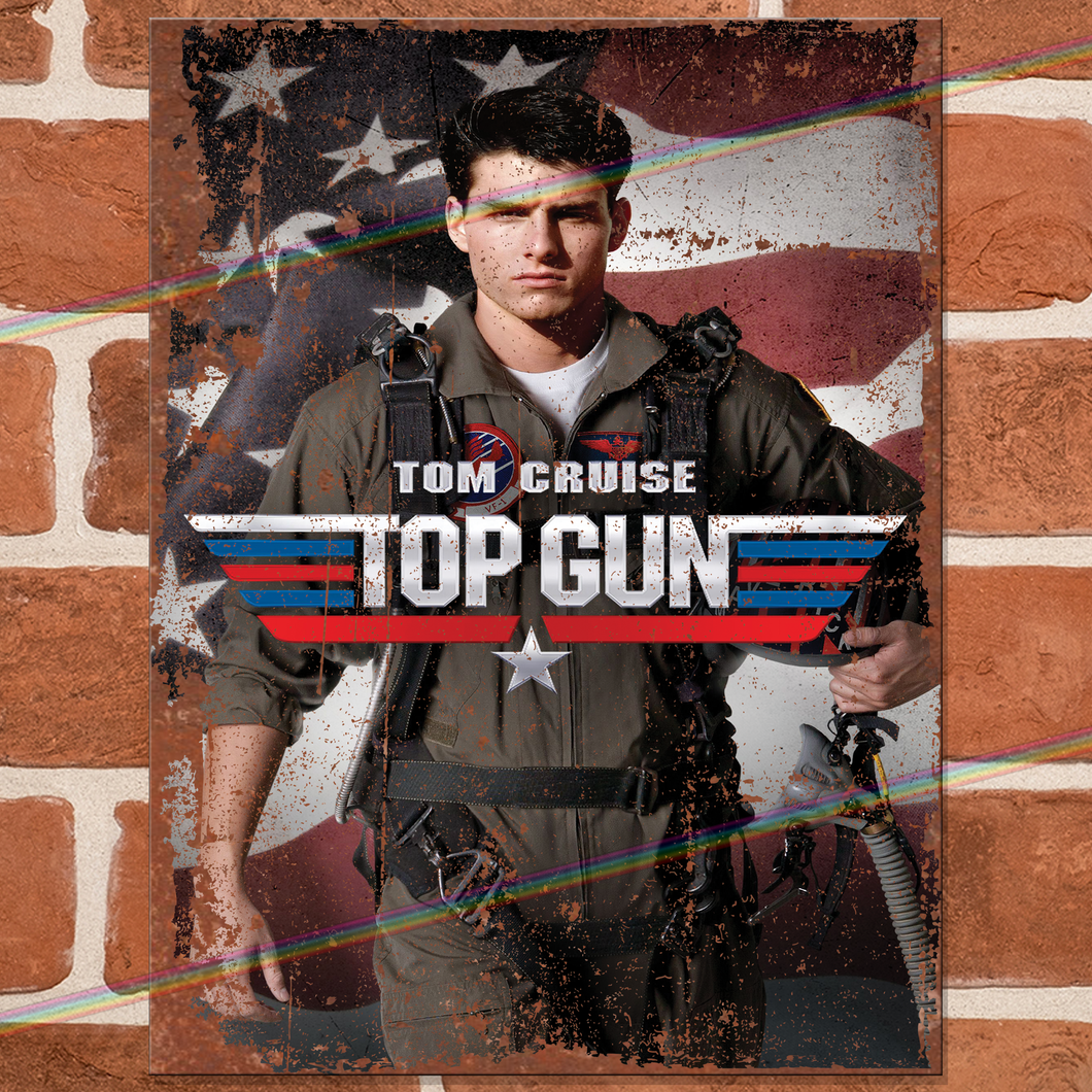TOP GUN MOVIE METAL SIGNS