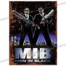 Load image into Gallery viewer, MEN IN BLACK MIB MOVIE METAL SIGNS
