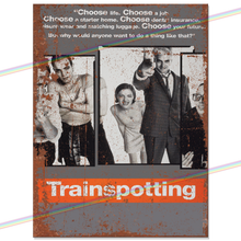 Load image into Gallery viewer, TRAINSPOTTING MOVIE METAL SIGNS
