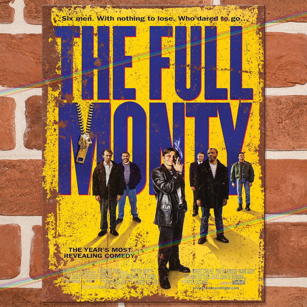 THE FULL MONTY MOVIE METAL SIGNS