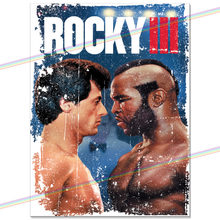 Load image into Gallery viewer, ROCKY 3 MOVIE METAL SIGNS
