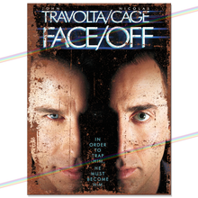 Load image into Gallery viewer, FACE OFF MOVIE METAL SIGNS
