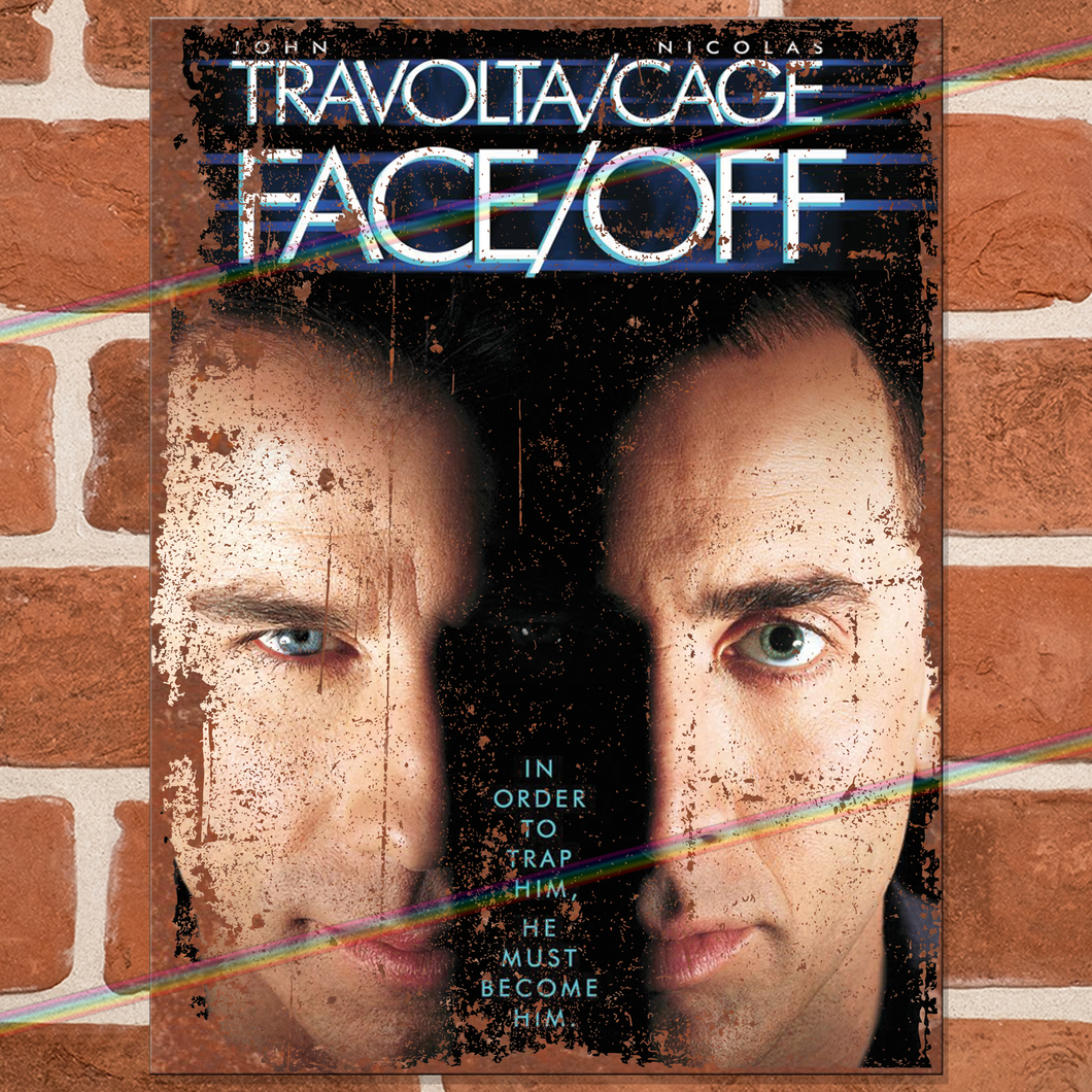 FACE OFF MOVIE METAL SIGNS