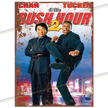 Load image into Gallery viewer, RUSH HOUR 2 MOVIE METAL SIGNS
