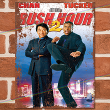 Load image into Gallery viewer, RUSH HOUR 2 MOVIE METAL SIGNS
