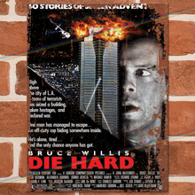 Load image into Gallery viewer, DIE HARD MOVIE METAL SIGNS
