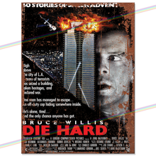 Load image into Gallery viewer, DIE HARD MOVIE METAL SIGNS
