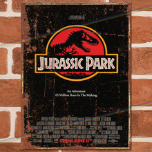 Load image into Gallery viewer, JURASSIC PARK MOVIE METAL SIGNS
