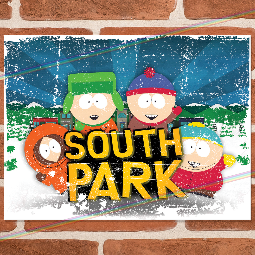 SOUTH PARK (LOGO) METAL SIGNS