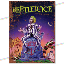 Load image into Gallery viewer, BEETLEJUICE MOVIE METAL SIGNS
