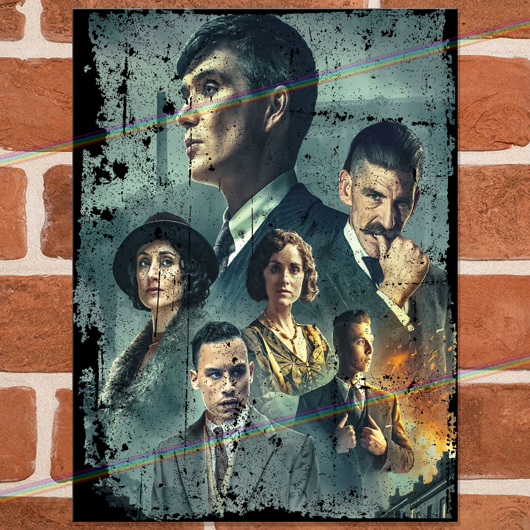 PEAKY BLINDERS (CHARACTERS) METAL SIGNS