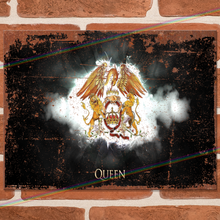 Load image into Gallery viewer, QUEEN (LOGO) MUSIC METAL SIGNS
