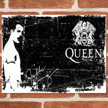 Load image into Gallery viewer, QUEEN (FREDDIE MERCURY) MUSIC METAL SIGNS
