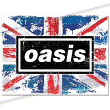 Load image into Gallery viewer, OASIS (LOGO) MUSIC METAL SIGNS
