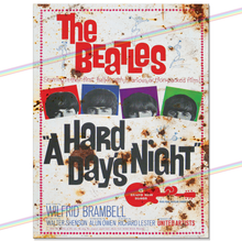 Load image into Gallery viewer, THE BEATLES (A HARD DAYS NIGHT) MOVIE MUSIC METAL SIGNS
