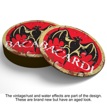 Load image into Gallery viewer, BACARDI COASTERS
