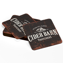 Load image into Gallery viewer, CIDER BARN THATCHERS COASTERS
