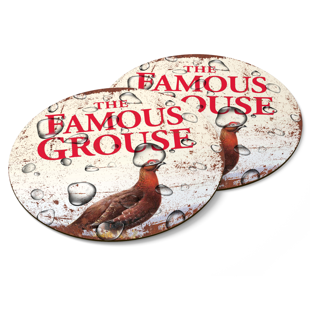 FAMOUS GROUSE COASTERS