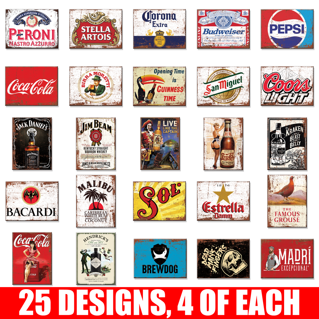 METAL SIGNS MIXED PACK #2