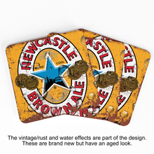 Load image into Gallery viewer, NEWCASTLE BROWN ALE COASTERS
