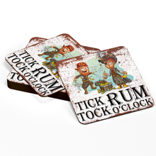 Load image into Gallery viewer, RUM O&#39; CLOCK COASTERS
